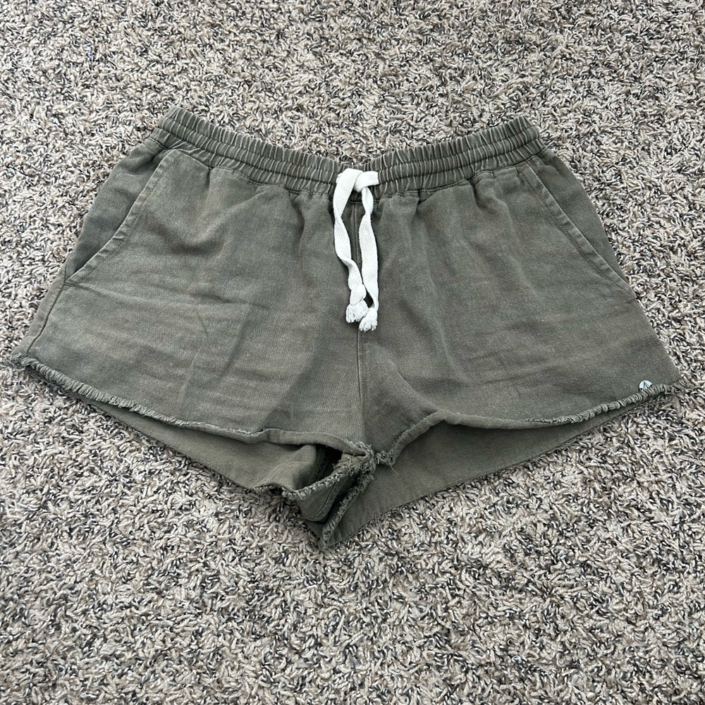 Volcom Olive Athletic Shorts